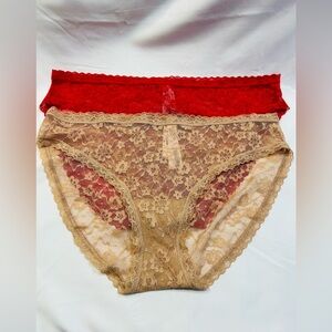 Victoria’s Secret Lace Bikini Panties.   New With Tags